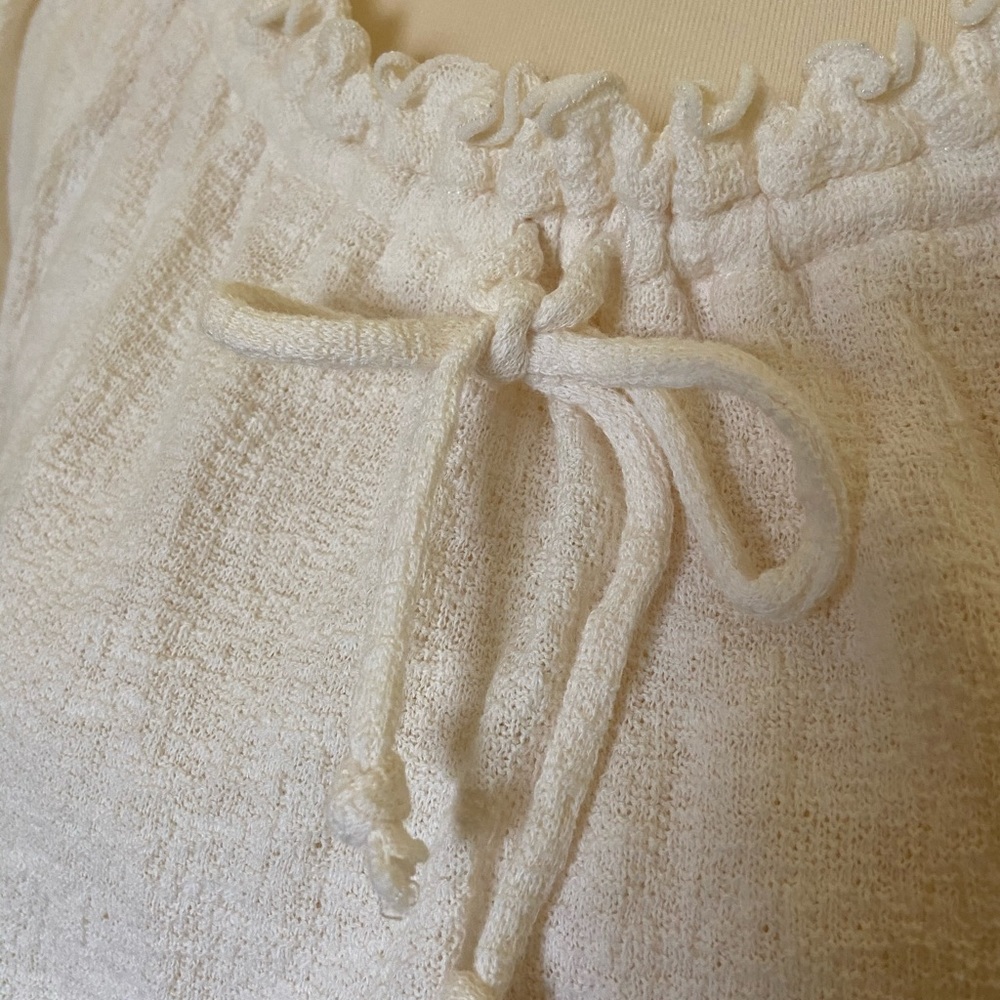NWT Madewell Texture & Thread Drawstring Top - Picture 9 of 11